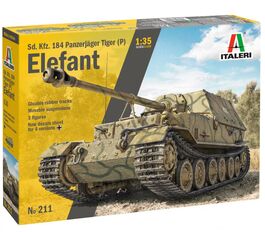 SDKFZ 184 ELEFANT 1/35 ITALERI PANZERJAEGER TIGER