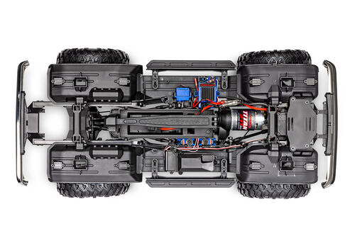 CHEVROLET BLAZER 1972 TRX-4 TRAXXAS HIGH TRAIL EDITION BLACK