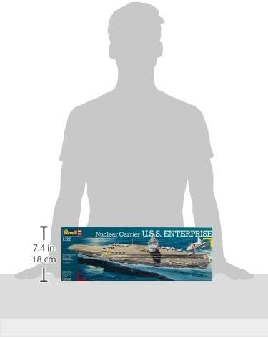 USS ENTERPRISE PORTAVIONES NUCLEAR  1/720 REVELL