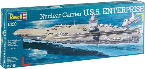 USS ENTERPRISE PORTAVIONES NUCLEAR  1/720 REVELL