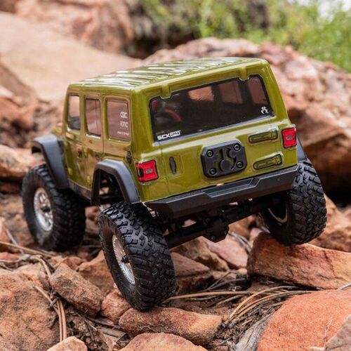JEEP WRANGLER JLU CRC 4X4 RTR SCX24 AXIAL VERDE