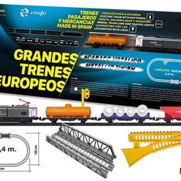TREN MERCANCIAS GRANDES TRENES EUROPEOS PEQUETREN