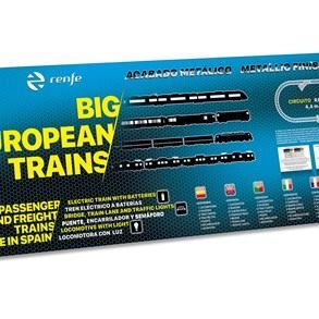 TREN MERCANCIAS GRANDES TRENES EUROPEOS PEQUETREN