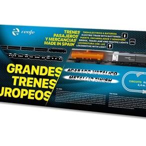 TREN MERCANCIAS GRANDES TRENES EUROPEOS PEQUETREN