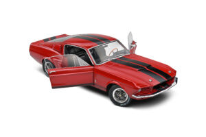 SHELBY GT500 ROJO 1967 1/18 SOLIDO FORD MUSTANG