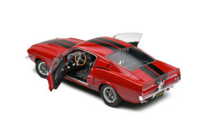 SHELBY GT500 ROJO 1967 1/18 SOLIDO FORD MUSTANG