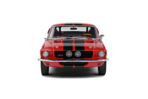 SHELBY GT500 ROJO 1967 1/18 SOLIDO FORD MUSTANG