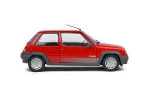 RENAULT 5 GT TURBO MK1 1985 1/18 SOLIDO ROJO