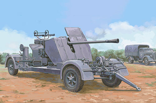 FLAK-41 CAÑÓN ANTIAÉREO ALEMÁN 50MM 1/35 TRUMPETER