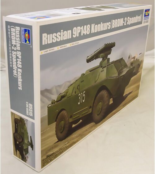 9P148 KONKURS BDRM-2 SPANDREL RECON RUSO 1/35 TRUMPETER