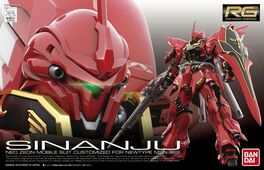 MSN-06S SINANJU RE-RUN  RG 1/144 GUNDAM BANDAI