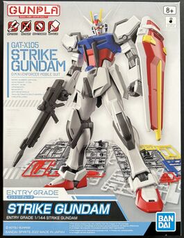 GAT-X105 STRIKE 1/144 GUNDAM BANDAI ENTRY GRADE