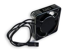 VENTILADOR ALUMINIO 40MM HV CON RODAMIENTOS 5-8,5V NEGRO XTR