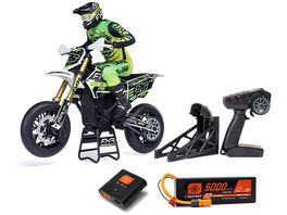 MOTO RC 1/4 LOSI Promoto-SM FXR Supermoto RTR Basic White CON BATERIA Y CARGADOR