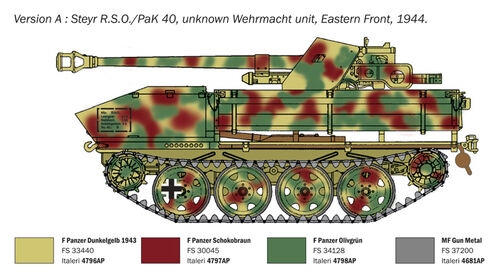 RSO/PAK 40 1/35 ALEMANIA WWII ITALERI