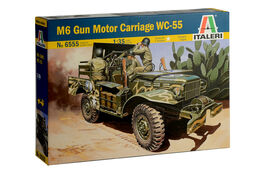 M6 GUN MOTOR CARRIAGE WC55 1/35 ITALERI