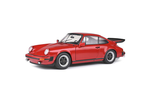 PORSCHE 911 CARRERA 3.2 1984 1/18 SOLIDO ROJO