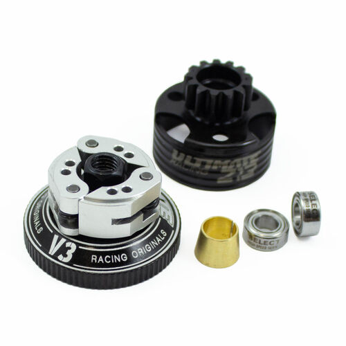 KIT EMBRAGUE ALU. COMPAK V3 B10 + CAMPANA Z13 Y RODS ULTIMATE RACING