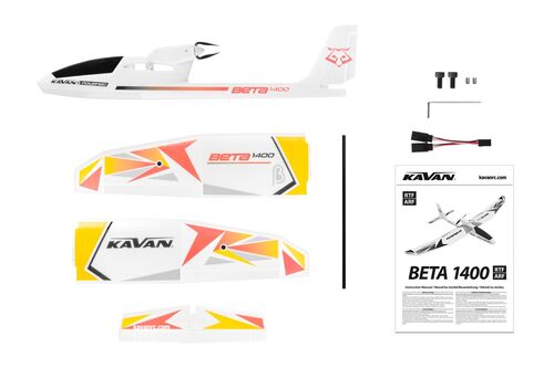 KAVAN BETA 1400MM RTF ROJO