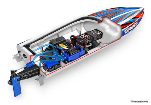 DISRUPTOR 4S TRAXXAS AZUL 