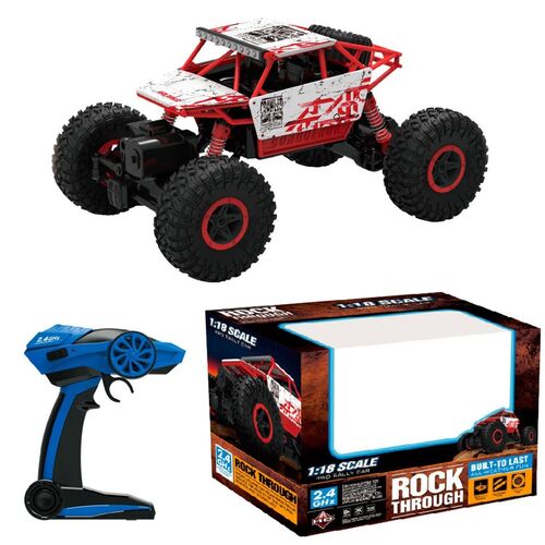 CRAWLER 4X4 1/18 WLTOYS ROJO