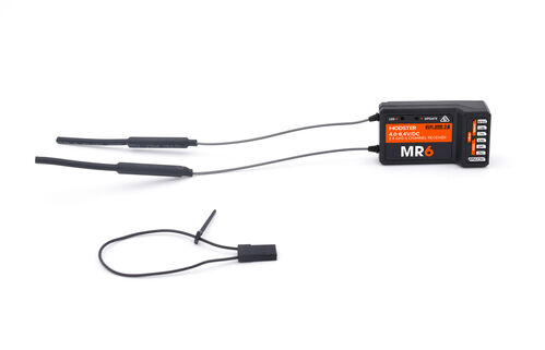 EMISORA XC6 6 CANALES 2.4GHZ MODSTER - RECEPTOR MR6