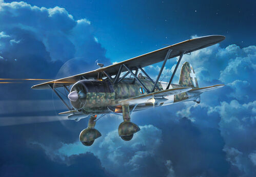 FIAT CR.42 CN FALCO 1/72 ITALERI