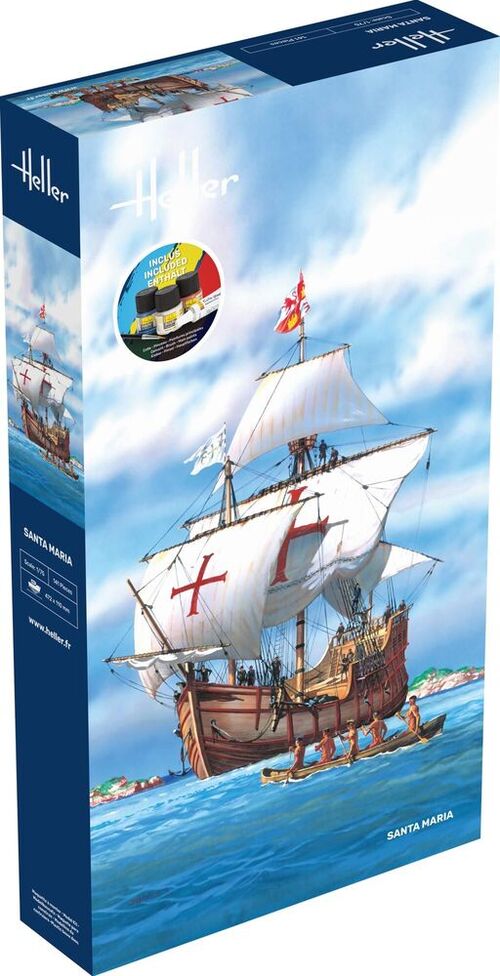 SANTA MARIA 1/75 CARABELA DE COLON HELLER 