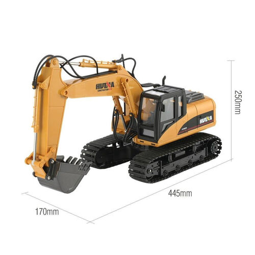 EXCAVADORA RC 1/14 HUINA 15 CANALES