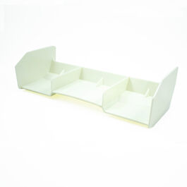 ALERON TRASERO PLASTICO 1/8 BUGGY BLANCO ULTIMATE RACING