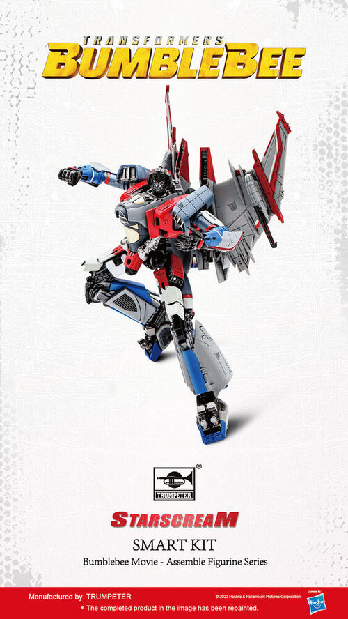 TF-6 STARSCREAM TRANSFORMERS TRUMPETER KIT