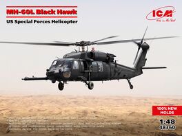 MH-60L BLACK HAWK 1/48 ICM US SPECIAL FORCES