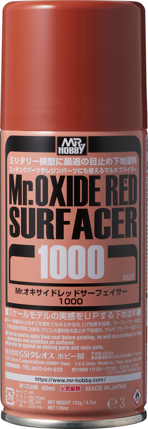 MR. OXIDE RED SURFACER 1000 IMPRIMACION GUNZE 