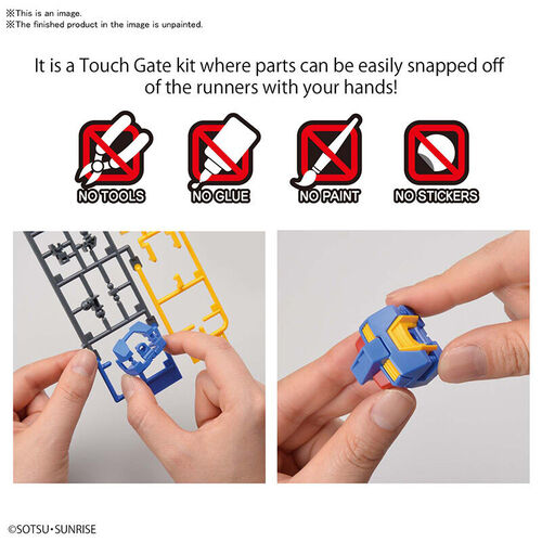 RX78 2 1/144 GUNDAM BANDAI ENTRY GRADE