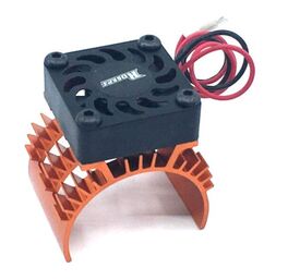 VENTILADOR 30X30MM CON SOPORTE ALUMINIO SURPASS ORANGE