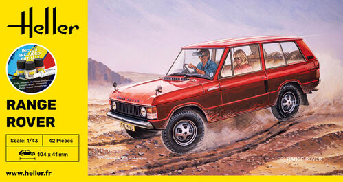 RANGE ROVER 1/43 HELLER STARTER SET