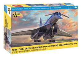 TUPOLEV 144 AVION PASAJEROS SUPERSÓNICO 1/144 ZVEZDA