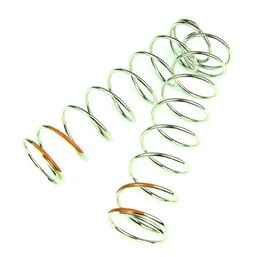 Shock Spring Set rear, 1.6×9.0T 90mm,orange 4.80 lb TEKNO RC