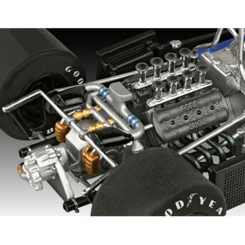 TYRRELL P34/2 1/32 REVELL SIX WHEEL F1