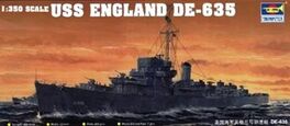 USS ENGLAND 1/350 TRUMPETER DE-635 DESTRUCTOR 2GM