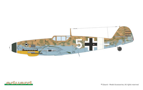 MESSERSCHMITT BF109F AFRIKA DUAL COMBO 1/72 EDUARD LIMITED EDITION