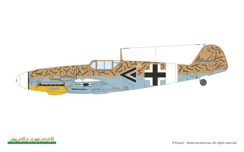 MESSERSCHMITT BF109F AFRIKA DUAL COMBO 1/72 EDUARD LIMITED EDITION