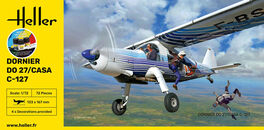 DORNIER DO27/CASA C-127 1/72 HELLER STARTER SET