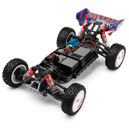 BUGGY 4X4 1/12 RTR BRUSHLESS 3S WLTOYS AZUL/ROJO