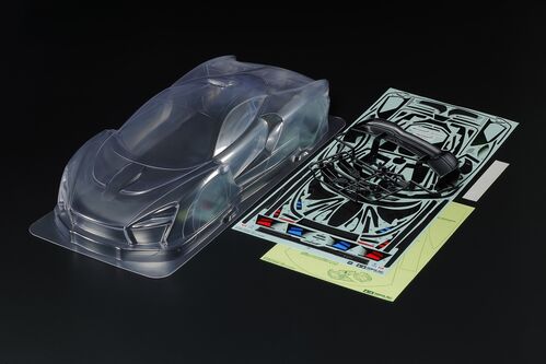 CARROCERIA  MCLAREN SENNA 257MM 1/10 SIN PINTAR TAMIYA