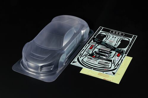 CARROCERIA AUDI R8 LMS 2008 257MM 1/10 SIN PINTAR TAMIYA
