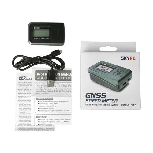GPS GNSS MEDIDOR VELOCIDAD SKYRC