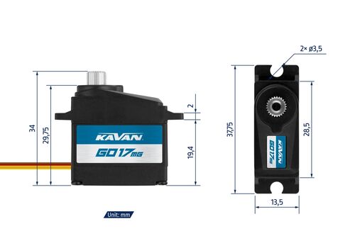 SERVO GO-17MG METAL GEAR KAVAN