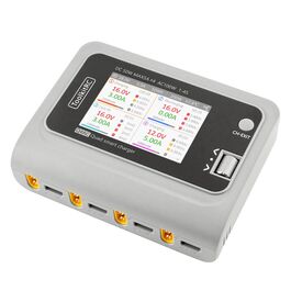 CARGADOR Q4 AC CUADRUPLE 1-6S 5A LIPO-LIHV-LIFE-NIMH 50W TOOLKITRC