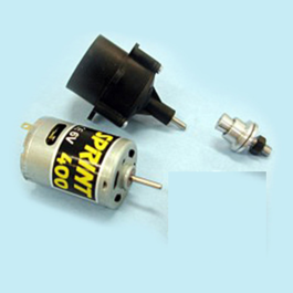 MOTOR  400 6V + REDUCTORA 1:3 HACKER